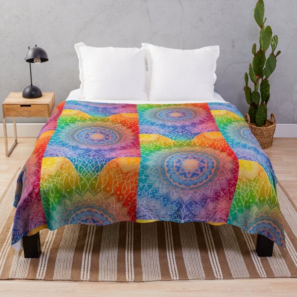 Item preview, Mandala Tapestry - Vivid Boho Chic designed and sold by DesignMind1.