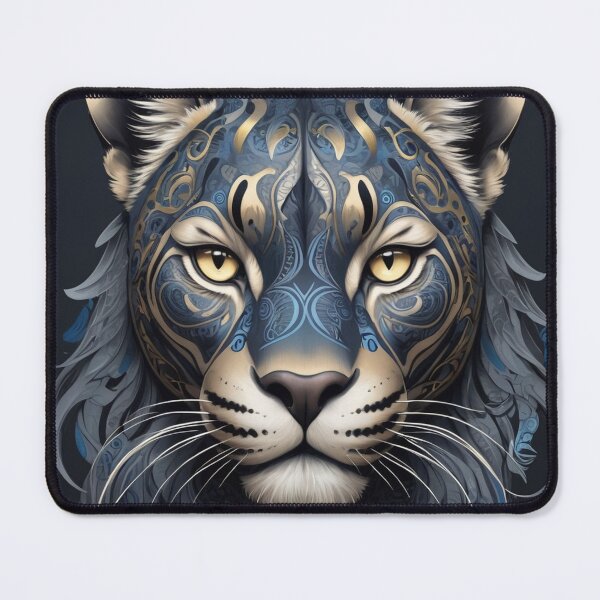 Item preview, Fluid Fury: A Puma's Dance in Dark Hues designed and sold by semenol.