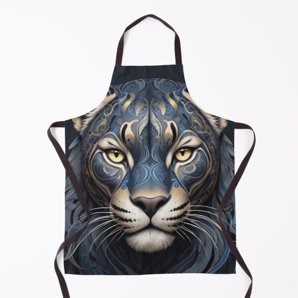 Item preview, Fluid Fury: A Puma's Dance in Dark Hues designed and sold by semenol.