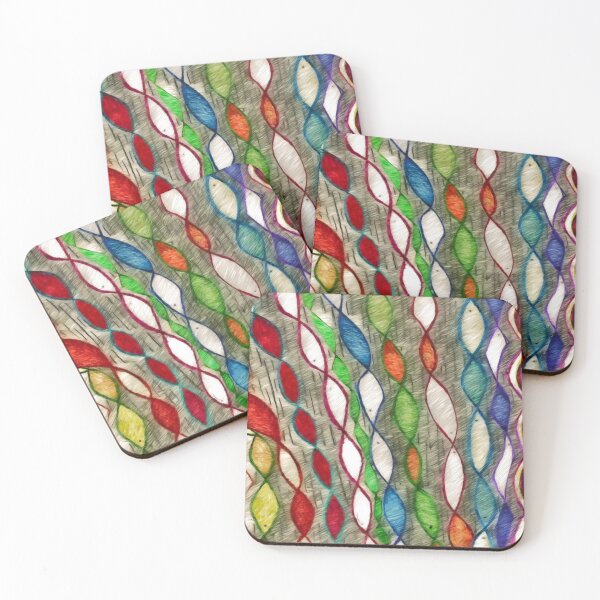 Item preview, Can you find the kissing fish in this abstract drawing? designed and sold by EmevoliProducts.