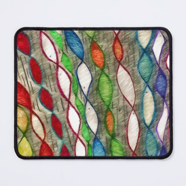 Item preview, Can you find the kissing fish in this abstract drawing? designed and sold by EmevoliProducts.