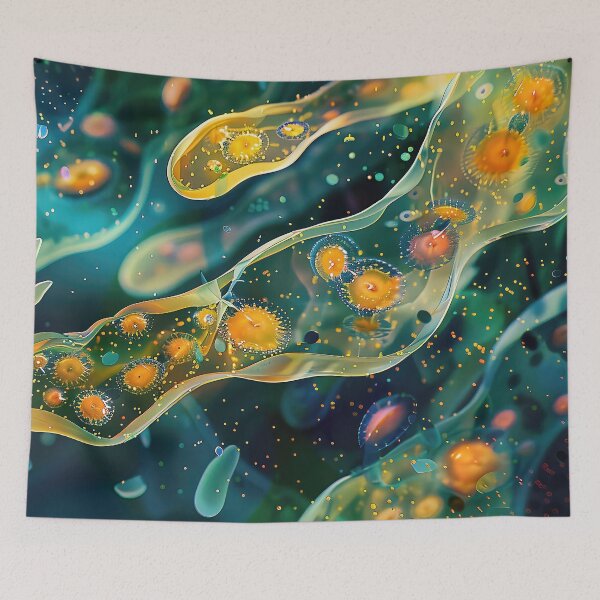 Item preview, the microscopic world of a paramecium. designed and sold by CheerForGoods.