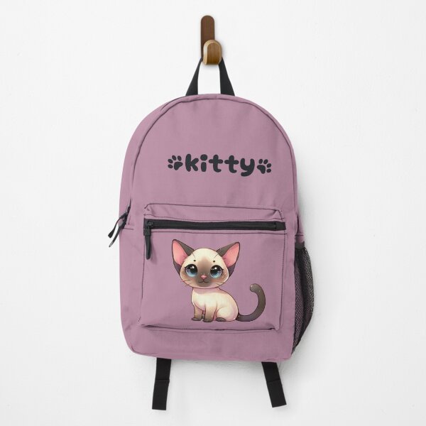 Item preview, Super Cute and Adorable Kawaii Siamese Kitty designed and sold by AnmitsuArt.