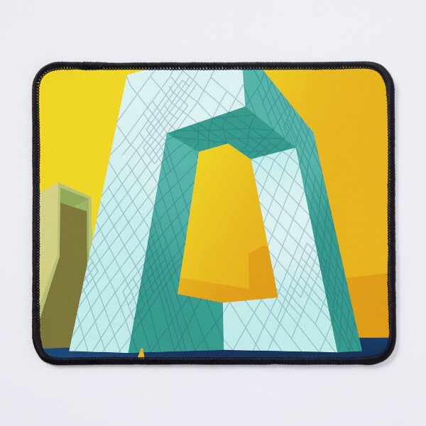 Item preview, CCTV Tower designed and sold by Architecture Posters.