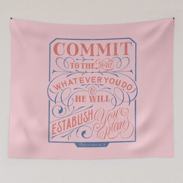 Item preview, Commit To The Lord designed and sold by noviajonatan.