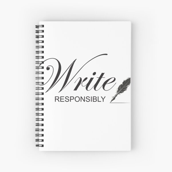 Item preview, Write Responsibly designed and sold by Karla Jo Grimmett.