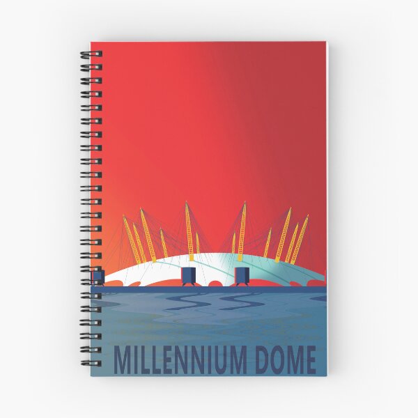 Item preview, Millennium Dome Poster designed and sold by Architecture Posters.