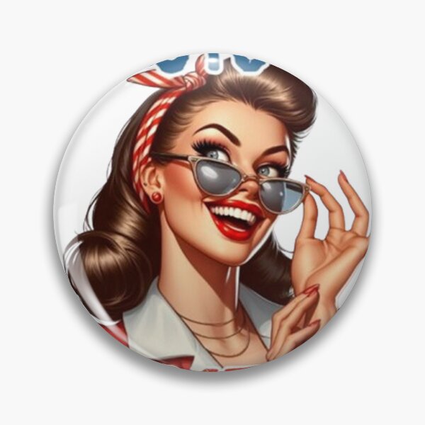 Item preview, Zero Fu*ks Given Retro Woman Laughing designed and sold by Vicky021.