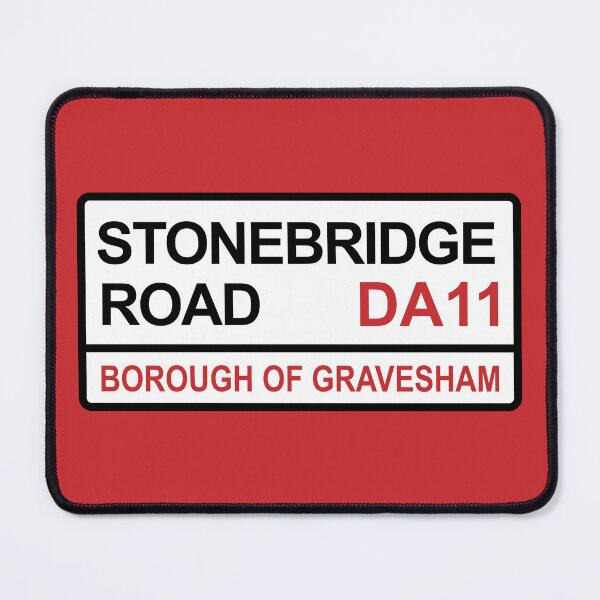 Item preview, Ebbsfleet, Northfleet Stonebridge Road Iconic Street Sign designed and sold by DelfDesign.