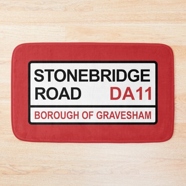 Item preview, Ebbsfleet, Northfleet Stonebridge Road Iconic Street Sign designed and sold by DelfDesign.