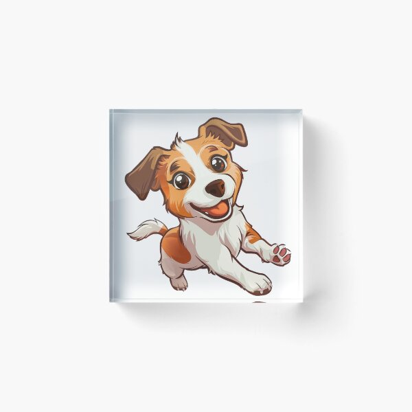 Item preview, Cute cartoon dog designed and sold by Stickermagician.