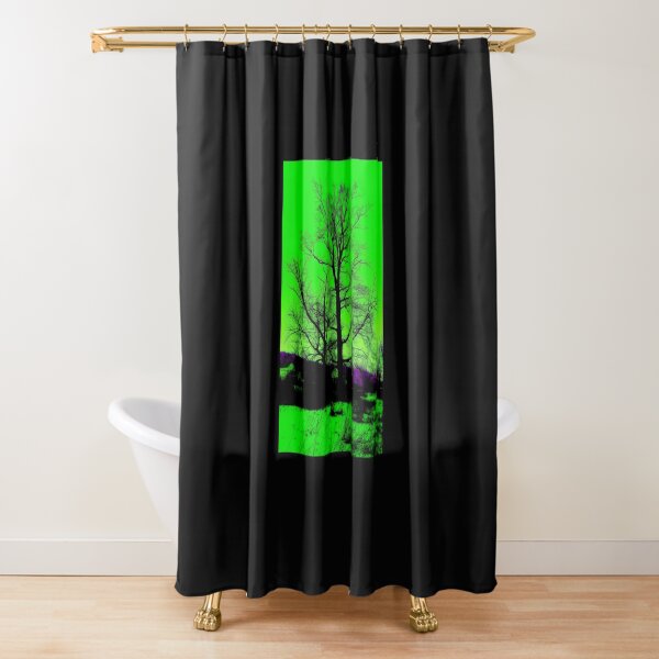 Vista previa del artículo con la obra «Árbol verde espeluznante», diseñado y vendido por HollowTree11.
