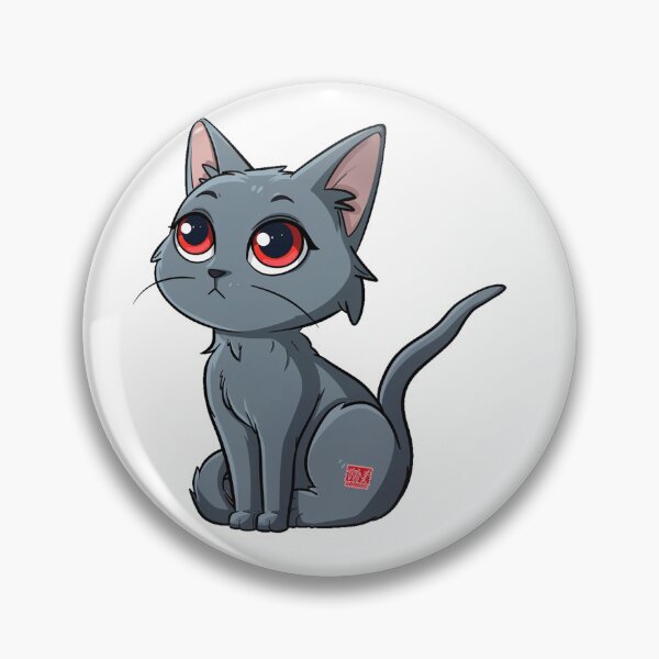 Item preview, Cute cartoon kitten designed and sold by Stickermagician.