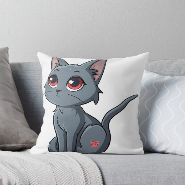 Item preview, Cute cartoon kitten designed and sold by Stickermagician.
