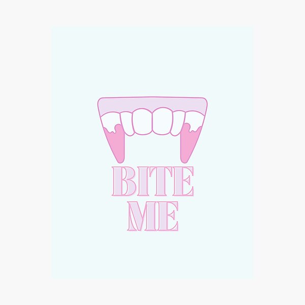 Item preview, Bite Me designed and sold by dobiegerl.
