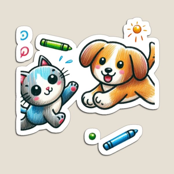 Item preview, HAPPY CAT AND DOT PJ'S ai generated created by frasues designed and sold by frasues.