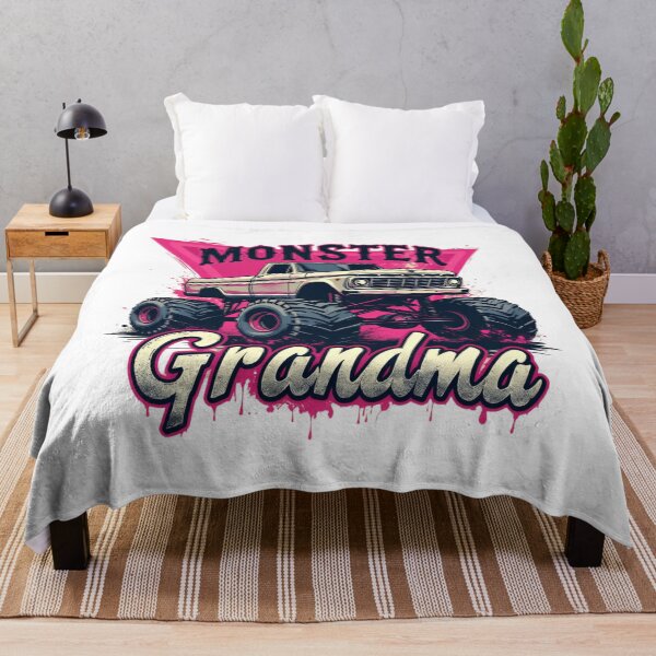 Item preview, Monster Grandma Monster Truck designed and sold by ArtFromBeyond.