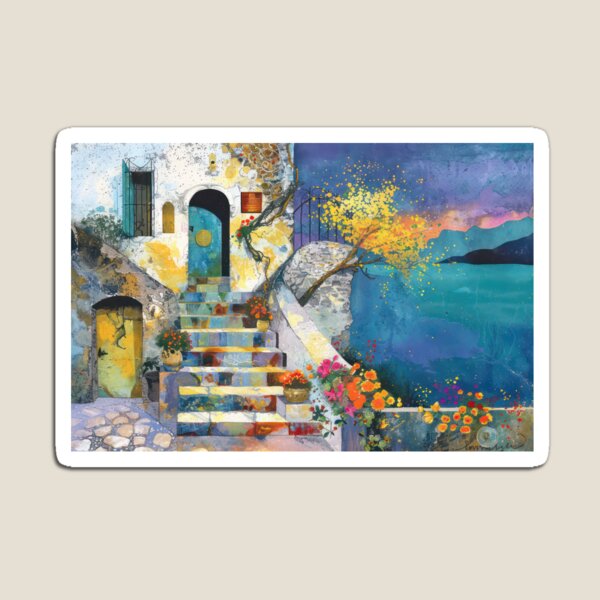 Item preview, Mediterranean Dreamscape designed and sold by NeoNebulaArt.