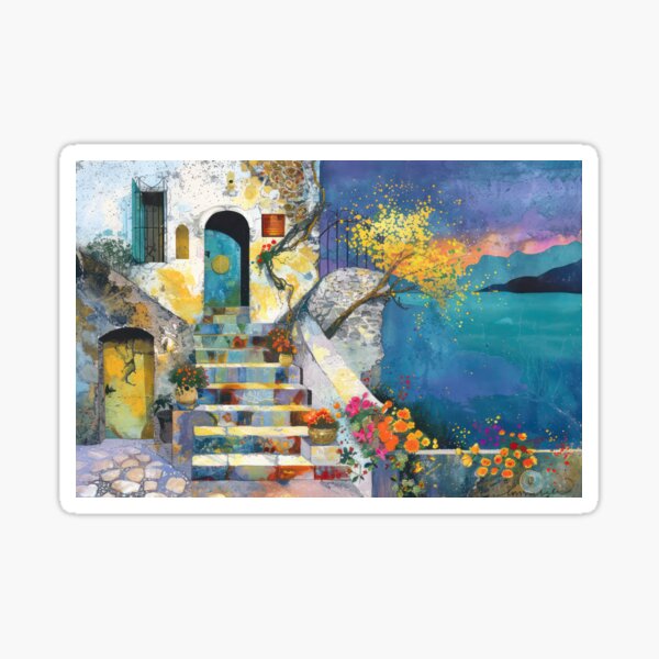 Item preview, Mediterranean Dreamscape designed and sold by NeoNebulaArt.