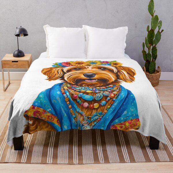 Item preview, Groovy 1970s Yorkipoo – Hippy Vibes & Retro Style designed and sold by Fredster1966.