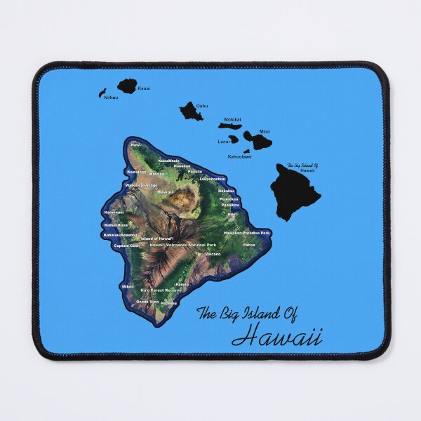 Item preview, The Big Island Of Hawaii With Hawaiian Islands designed and sold by JamesLimborg.