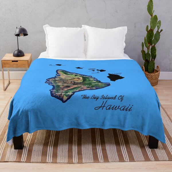 Item preview, The Big Island Of Hawaii With Hawaiian Islands designed and sold by JamesLimborg.