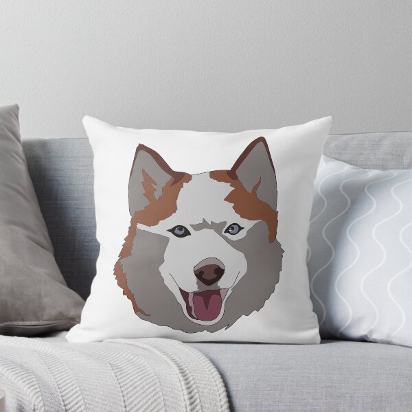 Item preview, Copy of Brown Husky Alaskan malamute mix  designed and sold by LeahcarsArt.