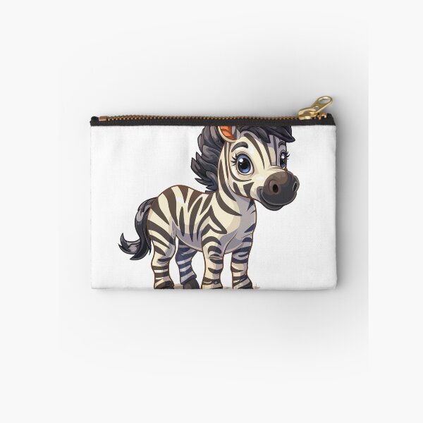 Item preview, Cute cartoon zebra designed and sold by Stickermagician.