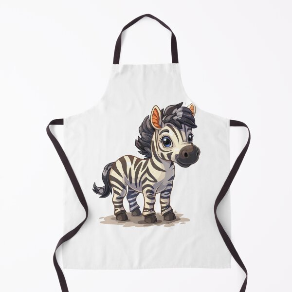 Item preview, Cute cartoon zebra designed and sold by Stickermagician.