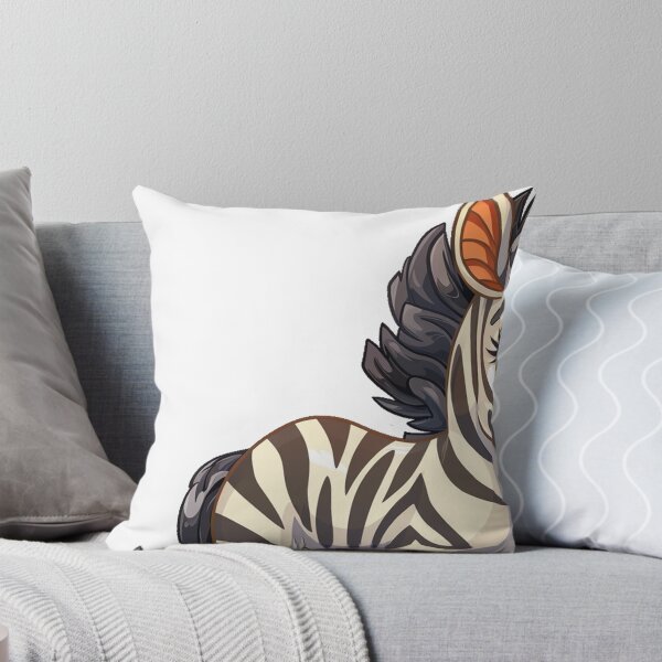 Item preview, Cute cartoon zebra designed and sold by Stickermagician.