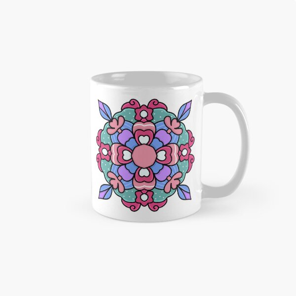Item preview, Colorful Floral Mandala designed and sold by Mimoshi ⭐⭐⭐⭐⭐.
