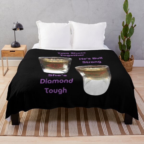 Item preview, Two Shots Together: Diamond Tough. Bull Strong. designed and sold by jglobal360.