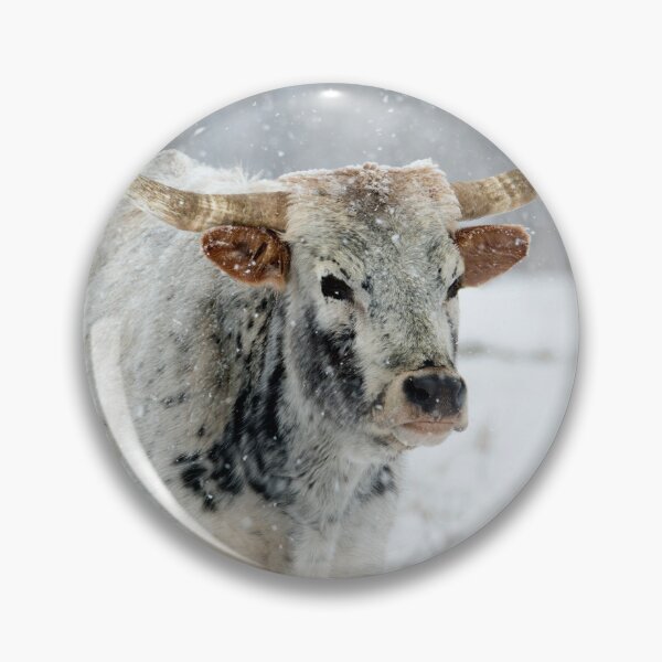 Item preview, Winter Longhorn designed and sold by DawsonImages.