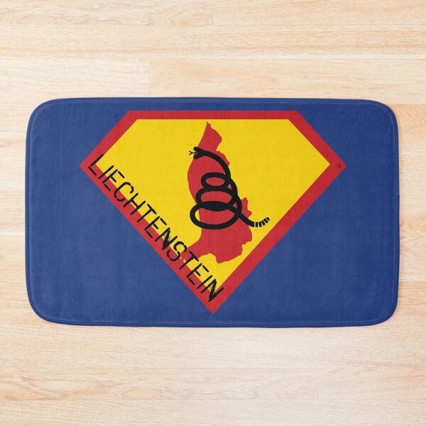 Item preview, LIECHTENSTEINER SHIELD - Freedom Is The Superpower - Modern Gadsden Snake Flag - Dont Tread On Me SUPERHERO LIECHTENSTEIN spellout design designed and sold by pelagio.