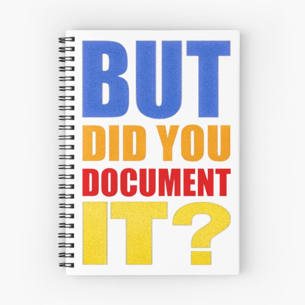 Item preview, But did you document it? designed and sold by FunandWhimsy.