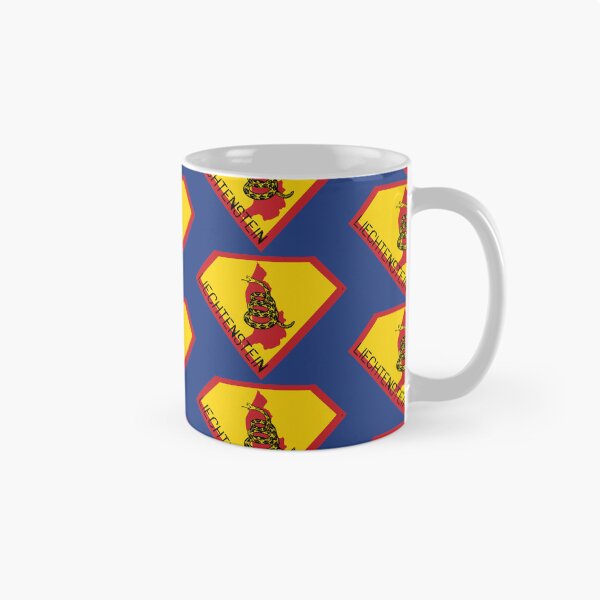 Item preview, LIECHTENSTEINER SHIELD - Freedom Is The Superpower - Gadsden Snake Flag - Dont Tread On Me SUPERHERO LIECHTENSTEIN spellout design designed and sold by pelagio.