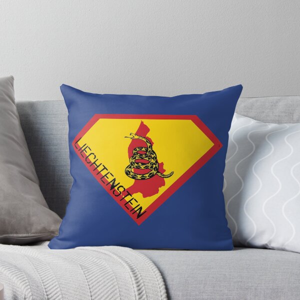Item preview, LIECHTENSTEINER SHIELD - Freedom Is The Superpower - Gadsden Snake Flag - Dont Tread On Me SUPERHERO LIECHTENSTEIN spellout design designed and sold by pelagio.