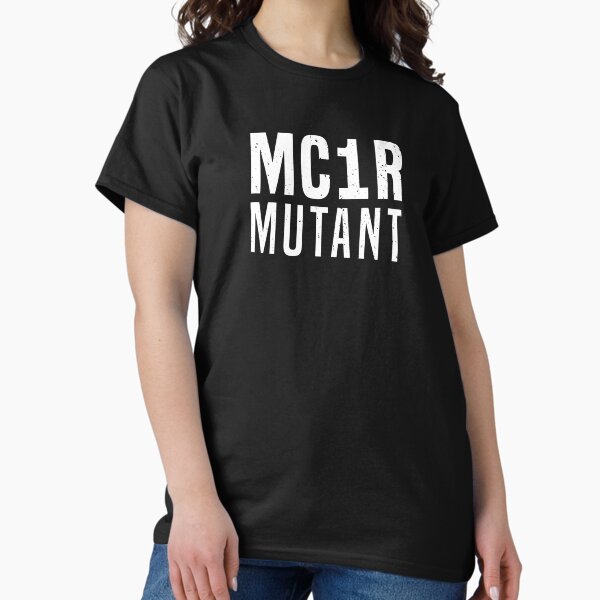 Vista previa del artículo con la obra «MC1R Mutant Funny Red Hair Ginger Redhead Camiseta», diseñado y vendido por LookTwice.