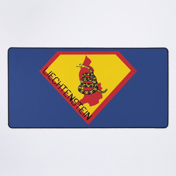 Item preview, LIECHTENSTEINER SHIELD - Freedom Is The Superpower - Gadsden Snake Flag - Dont Tread On Me SUPERHERO LIECHTENSTEIN spellout design designed and sold by pelagio.