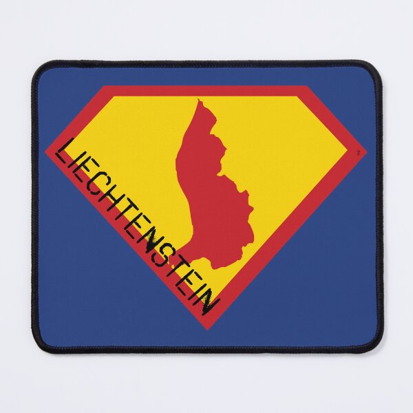Item preview, LIECHTENSTEINER SHIELD - Freedom Is The Superpower - SUPERHERO LIECHTENSTEIN spellout design designed and sold by pelagio.