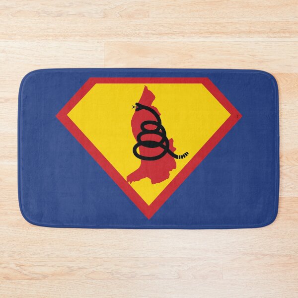Item preview, LIECHTENSTEINER SHIELD - Freedom Is The Superpower - Modern Gadsden Snake Flag - Dont Tread On Me SUPERHERO LIECHTENSTEIN  design designed and sold by pelagio.