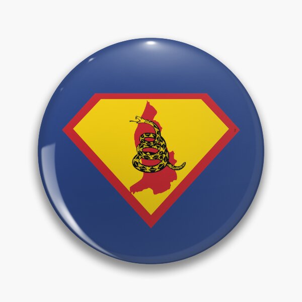 Item preview, LIECHTENSTEINER SHIELD - Freedom Is The Superpower - Gadsden Snake Flag - Dont Tread On Me SUPERHERO LIECHTENSTEIN spellout design designed and sold by pelagio.