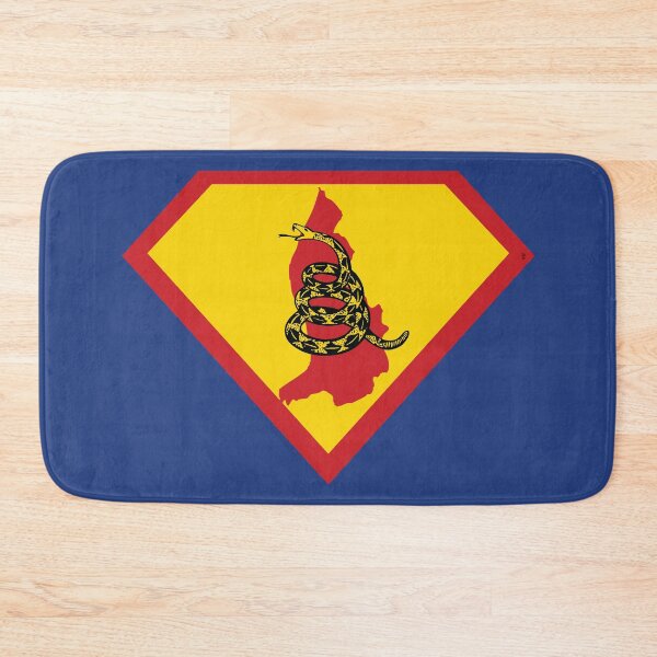 Item preview, LIECHTENSTEINER SHIELD - Freedom Is The Superpower - Gadsden Snake Flag - Dont Tread On Me SUPERHERO LIECHTENSTEIN spellout design designed and sold by pelagio.