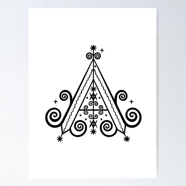 Item preview, Agawou Veve designed and sold by Atropa Parcae.