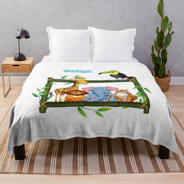 Item preview, Jungle animals in a natural safari designed and sold by LaUnArt.