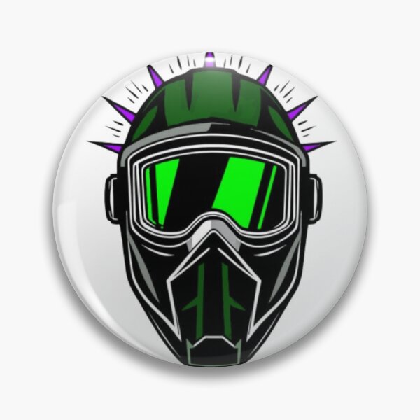 Item preview, Cool green Helmet designed and sold by PooHog-Arts.