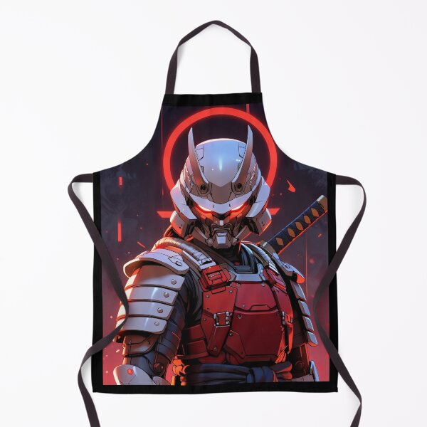 Item preview, Cyber Mecha Samurai – Futuristic Warrior Armor Aesthetic designed and sold by ShadowTek.