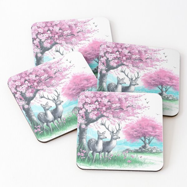 Item preview, Deer by Sakura Lake Bliss designed and sold by inkNext.