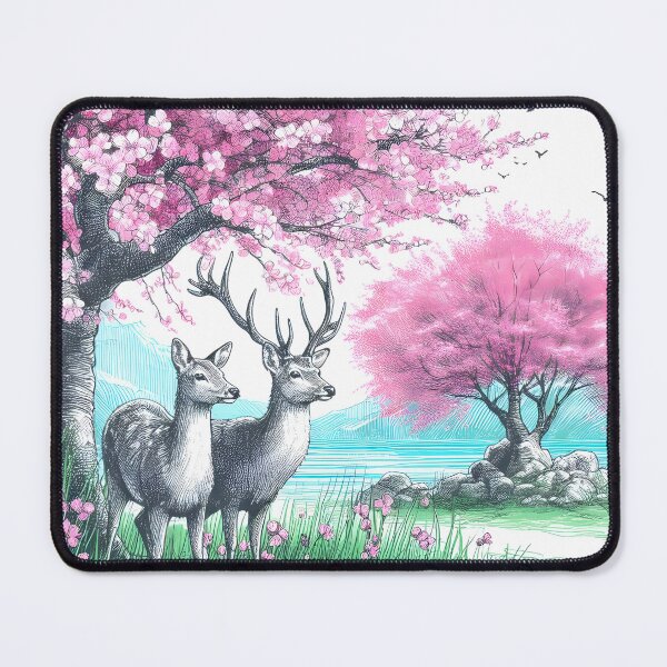 Item preview, Deer by Sakura Lake Bliss designed and sold by inkNext.