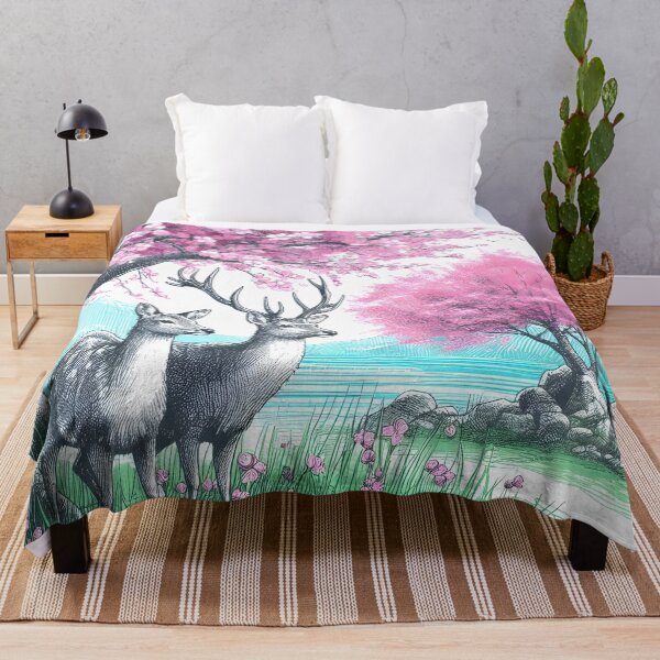Item preview, Deer by Sakura Lake Bliss designed and sold by inkNext.